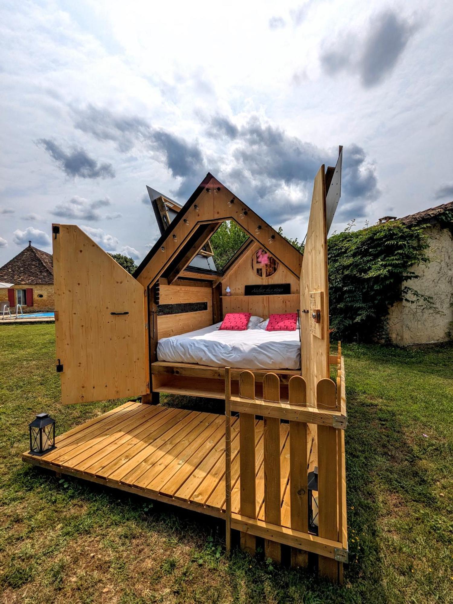 La Borie Du Chevrier Hotel Sainte-Croix-de-Beaumont Eksteriør billede