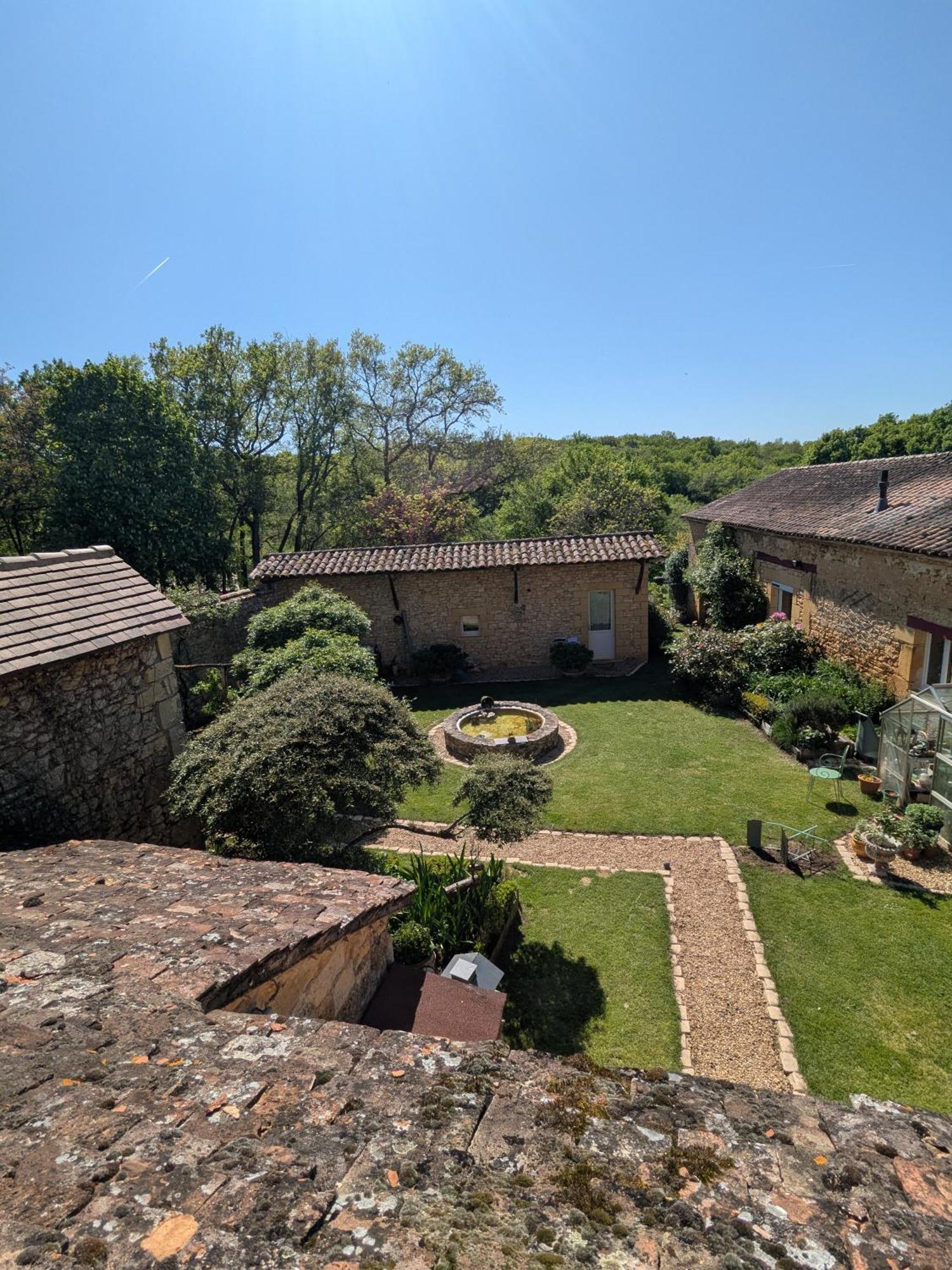 La Borie Du Chevrier Hotel Sainte-Croix-de-Beaumont Eksteriør billede